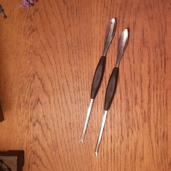 2 Appetizer Forks Hors D'oeuvre Spoons Stainless by OXO - Picture 1 of 5